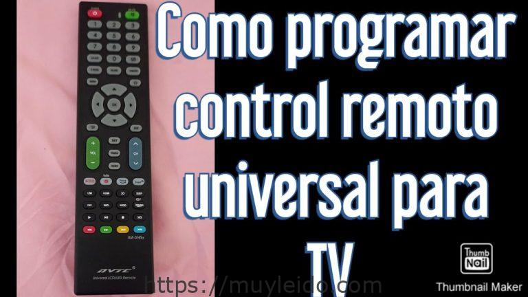 Conectar mando universal a la tele: guía paso a paso