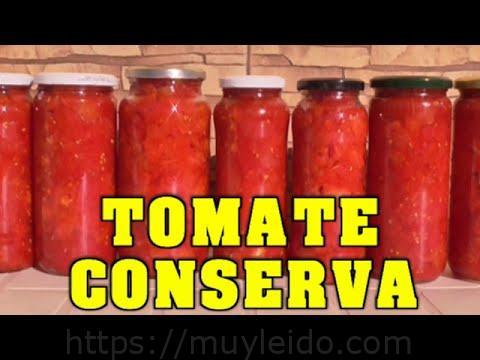 Conserva de tomates casera: aprende cómo hacer tomates en conserva