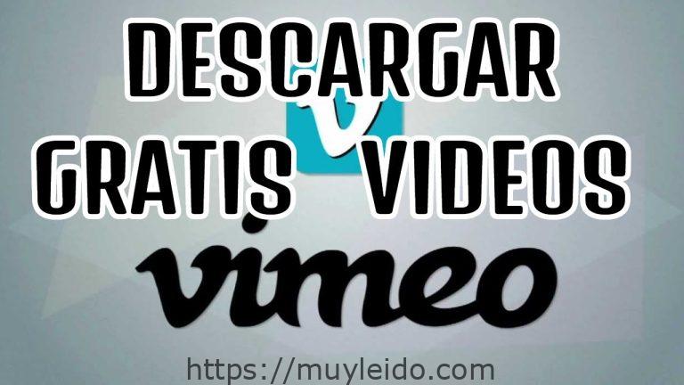 Descarga videos de Vimeo: Aprende cómo descargar un video de Vimeo fácilmente