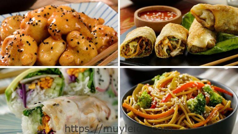 Menú de comida china: sabores auténticos y variados