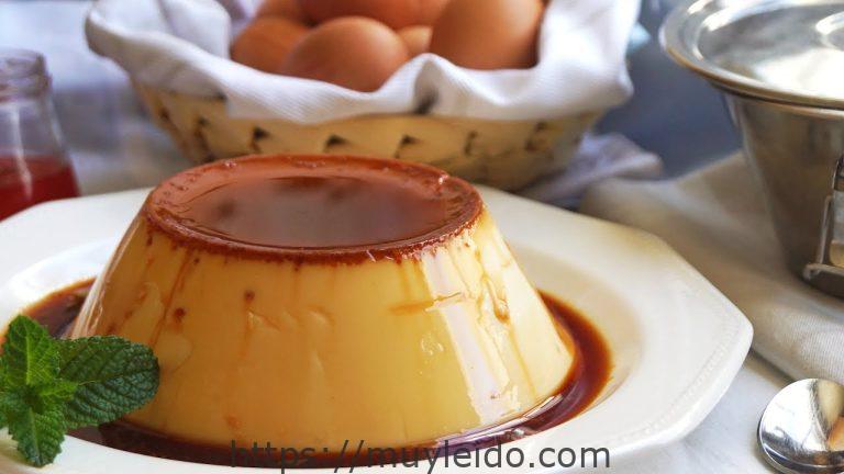 Receta fácil: Cómo hacer flan de huevo casero